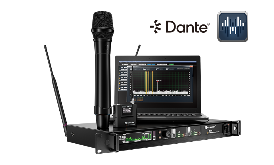 Dual-Channel True Diversity Wireless Microphone System